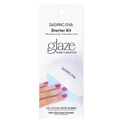 Key features - WEAR UP TO 14 DAYS - SUPER SHINY AND SCULPTED FINISH - CHIP RESISTANT - WATERPROOF - EASY REMOVAL, NO SOAK OFF NEEDED. . Dashing diva glaze